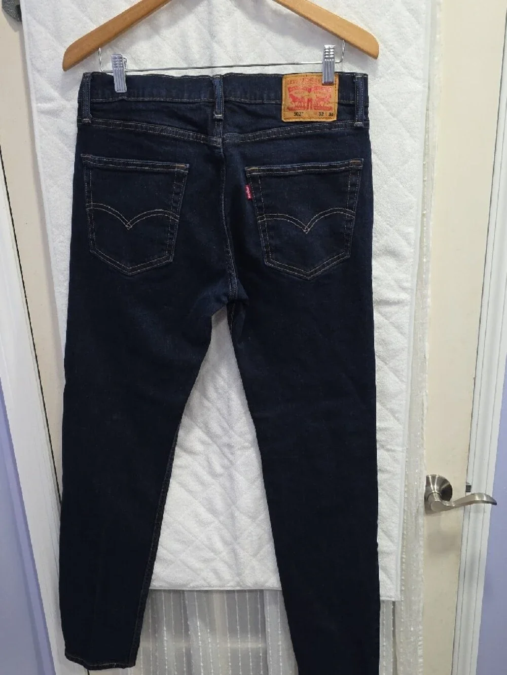Levi's Slim Straight Jeans in Deep Indigo